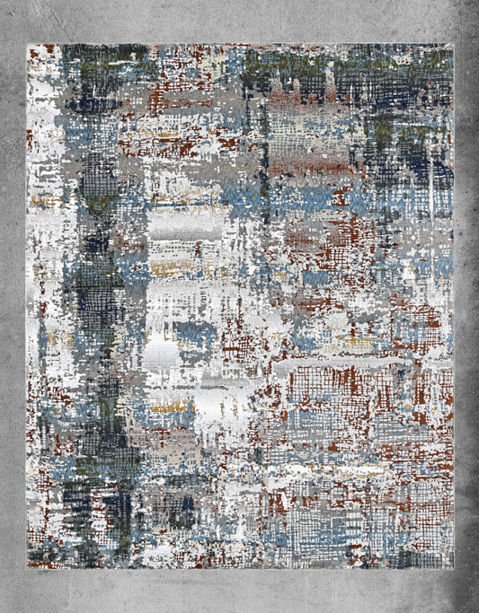 Reykjavik Tide Powerloom Rug (UV-16 8-BLUE)
