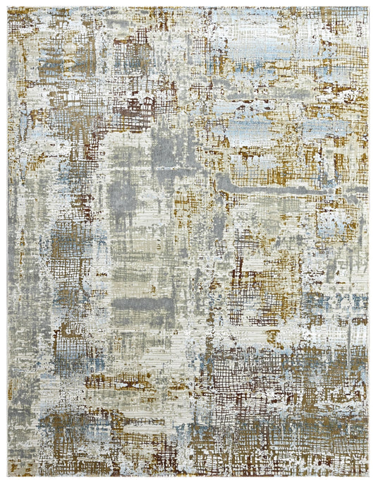 Pixel Weave Powerloom Rug