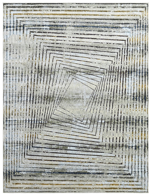 Vortex Moss Powerloom Rug
