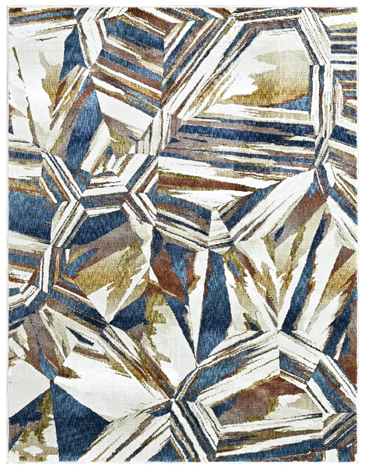 Crystalline Sky Powerloom Rug