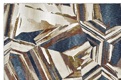 Crystalline Sky Powerloom Rug (UV19 Blue)