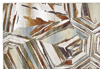 Rust Prism Powerloom Rug (UV19 Rust)