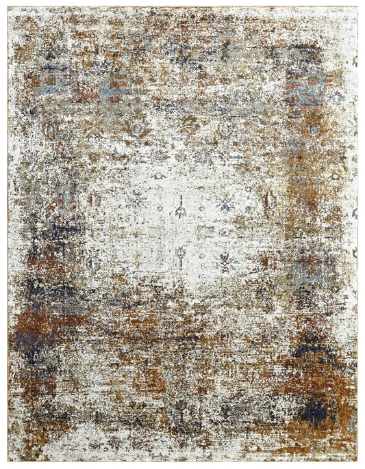 Rust Patina Powerloom Rug