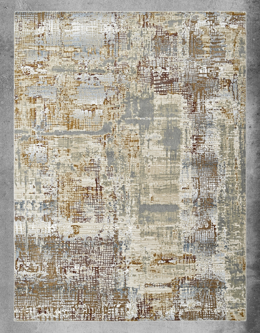 Pixel Weave Powerloom Rug (UV17)