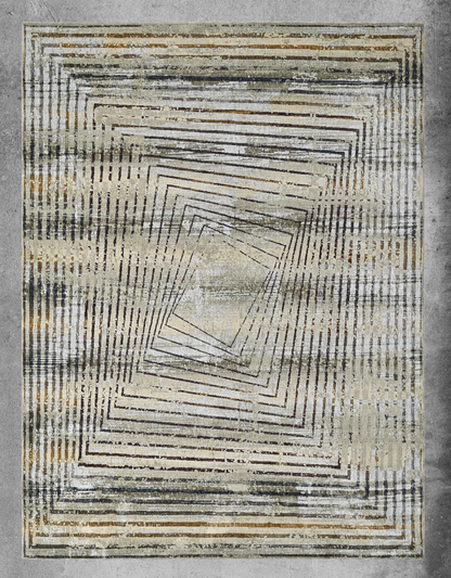 Vortex Moss Powerloom Rug (UV18 Green)