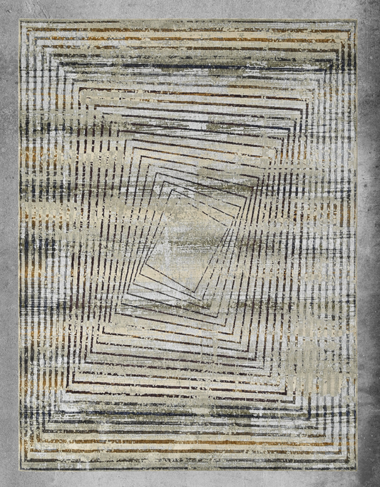 Vortex Moss Powerloom Rug (UV18 Green)