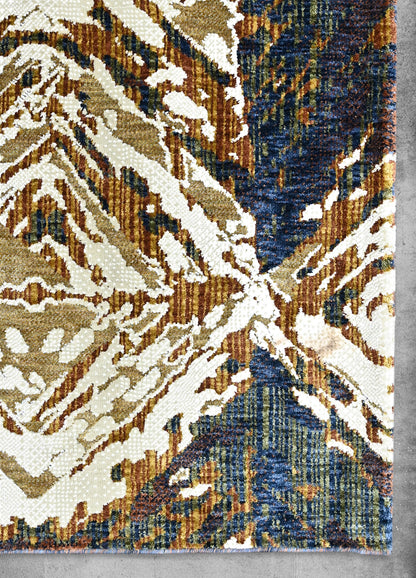 Rust Patina Powerloom Rug