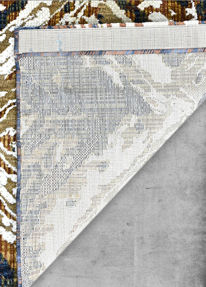 Rust Patina Powerloom Rug