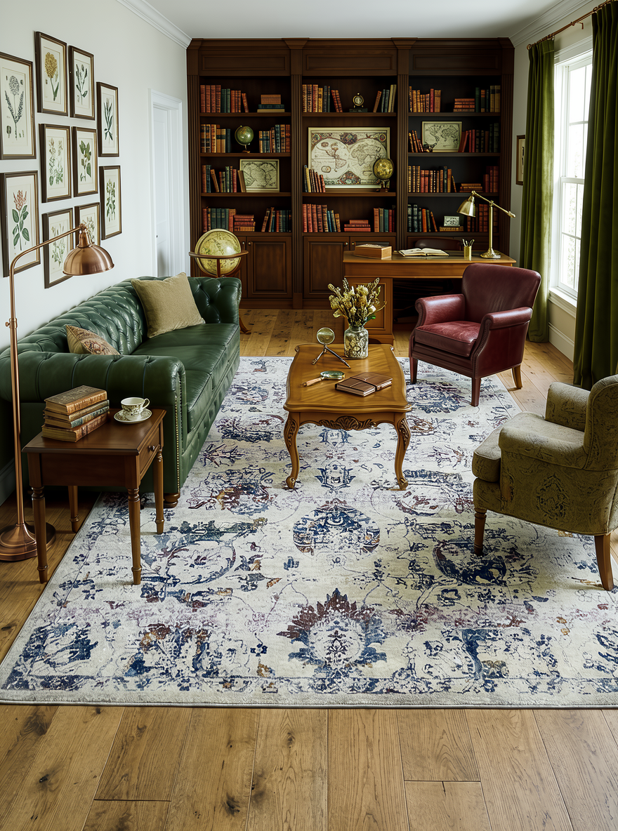 Persian Dusk Powerloom Rug